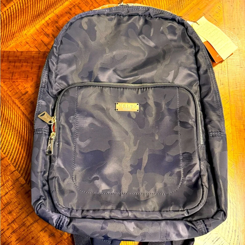 Velez nylon/leather backpack - Picture 1 of 10